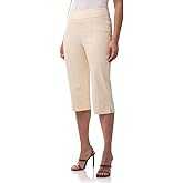 Rekucci Womens Ease into Comfort Capri with Seams
