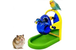Liahelianx Rat Hamster Enrichment Toys Interactive Foraging Slow Feeder with Cage Fixed Screw, Small Rodent Intelligence Trai