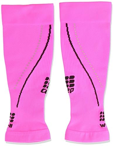 CEP Progressive+ Night Compression Calf Sleeves Flash Pink