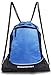 Drawstring Bag with Mesh Net - Perfect Sackpack with Ball Net for All Sports - Gym Bag for Men and Women, Tote Bag, Sports Sack, Light Backpack, Soccer Bag, Basketball, Volleyball, Baseball for Youth