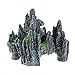 Saim Aquarium Mountain View Ornament Tree House Cave Bridge Fish Tank Decoration Underwater Environment, Aquariums, Fish Tank, Gardens