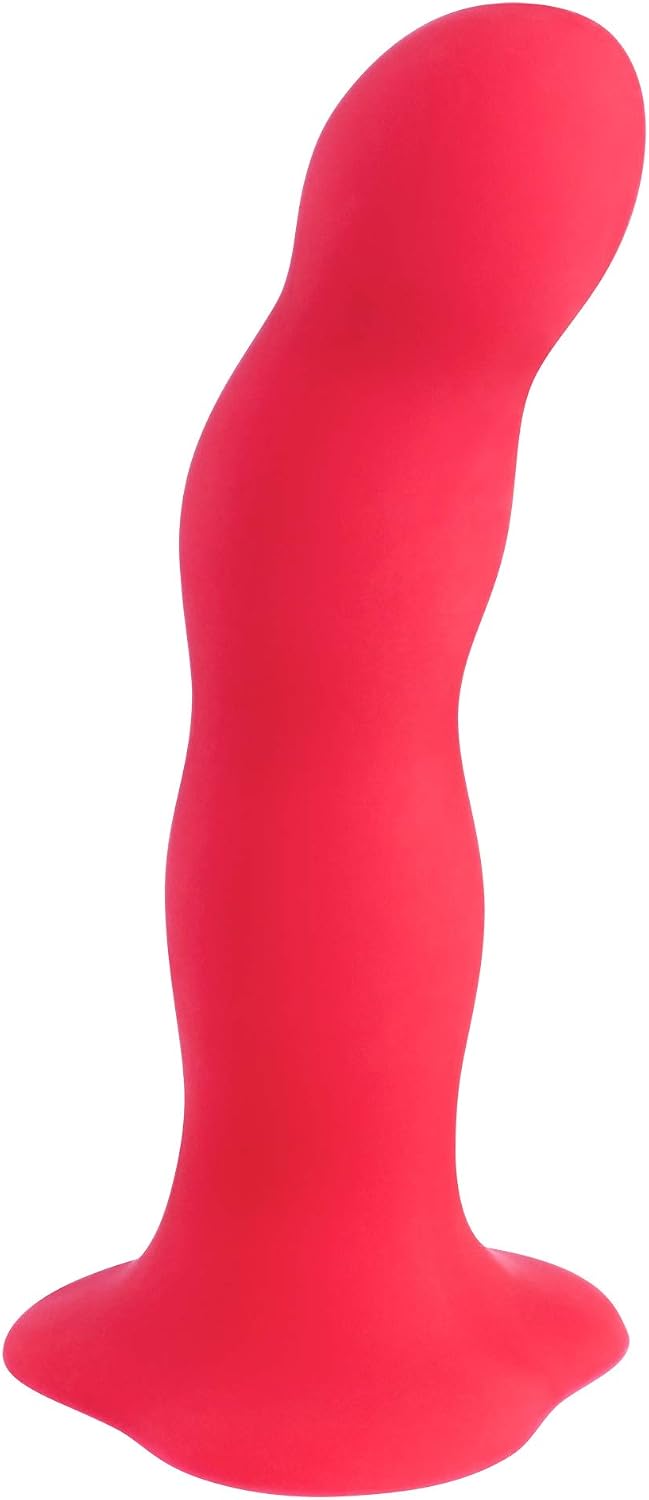 Fun Factory Bouncer - Shake Dildo Red Silicone