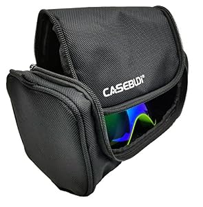 Image of CASEBUDi Ski and Snowboard Goggle Case | Tough Ballistic Nylon Fabric
