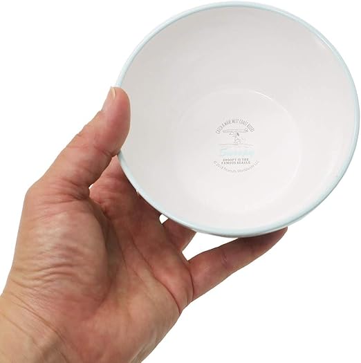 Amazon Co Jp Peanuts スヌーピー シリアルボウル ボウル お皿 ミント Mcor 電子レンジ対応 食洗器対応 おもちゃ