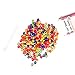 Mia Beads, 2 in 1 Hair Accessory + Jewelry Kit, Hair Ornaments, Decoration For Braids, Bracelet and Necklace Maker, Mixed Colors, For Women and Girls of all Ages, 2 Pack, 400pcs