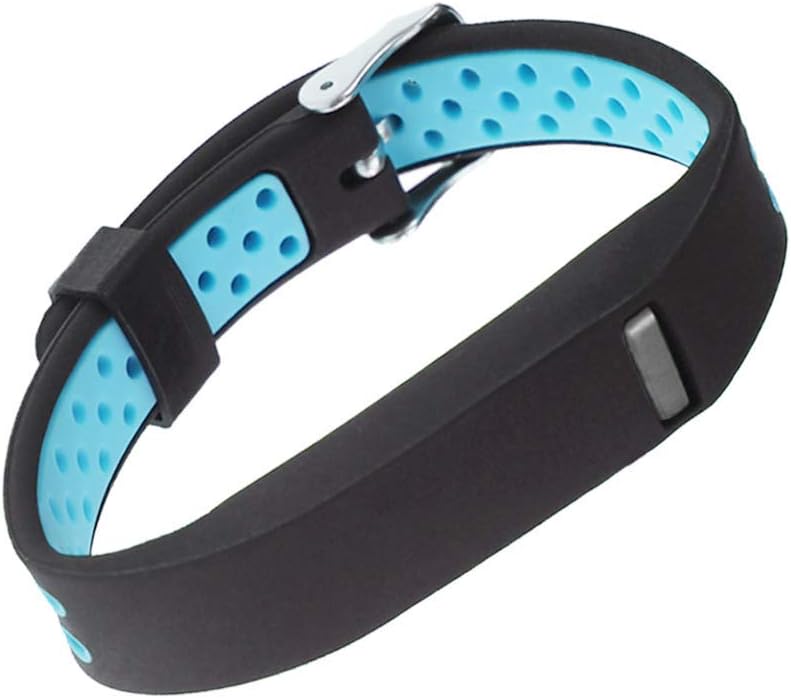 HMJ Band Replacement Bands Compatible with Fitbit Flex,Free Size Soft Silicone Adjustable Fashion Sport Strap for Flex Fitness Accessory Wristband with Metal Watch Band Buckle