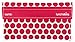 Lunchskins Reusable Zippered Snack, Food, Storage Bag, Berry Dot
