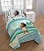 Disney Moana The Wave Twin Comforter - Super Soft Kids Reversible Bedding features Moana - Fade Resistant Polyester Microfiber Fill (Official Disney Product)