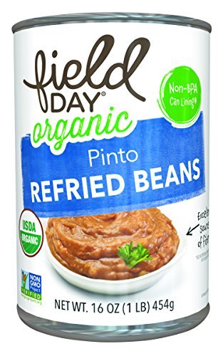 Field Day Vegetarian Refried Beans, 15 Ounce -- 12 per case.