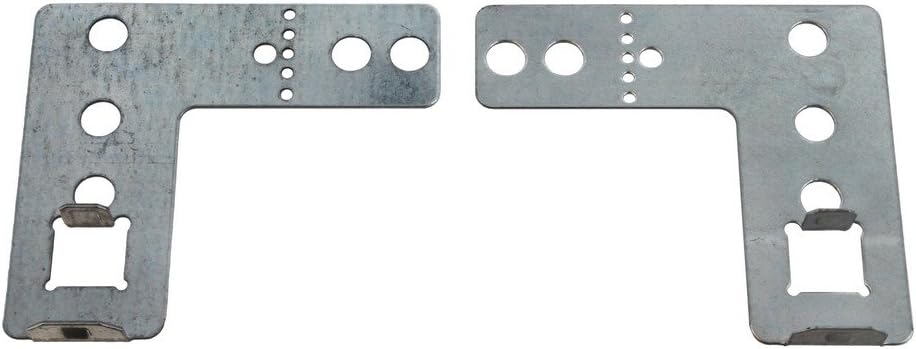 Bosch 170664 Genuine Original Bosch/Neff/Siemens Dishwasher Bracket Fixing Kit, Silver