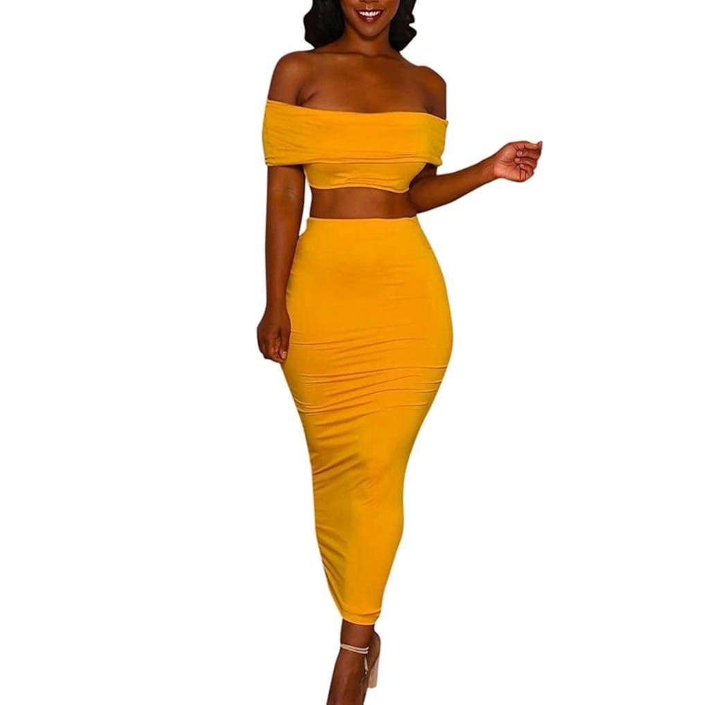 yellow bodycon jumpsuit