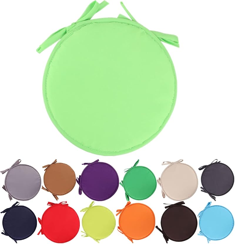 Cmeilau Colorful Round Seat Cushions 30cm/38cm for Indoor/Outdoor Use