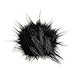 DIY 12pcs Faux Raccoon Fur Pom Pom Ball for Knitting Hat DIY Accessories - Neutral Color