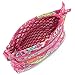 Vera Bradley Triple Zip Hipster in Pink Swirls