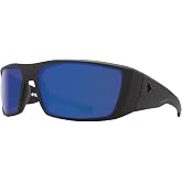 Spy Dirk Rectangular Sunglasses for Men | In Matte Black &amp; Soft Matte Black. All polarized. Bonus kit: cleaning spray, cloth, screwdriver &amp; mirror.