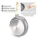 BOCCA Frying Pan, 100% PFOA Free Stone-Derived Non-Stick Coating 5 Layers Bottom, Bakelite Handle Aluminum Cooking Pan, Open Frypan,11 Inch