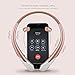 INMAS Bluetooth Heaphones, Wireless Retractable Neckband Noise Canceling Stereo Headpsets, Bluetooth V4.1 Sport Headphones Built-in Microphone For iPhone Android Samsung Mobile Phones (Rose Gold)