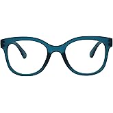Peepers by PeeperSpecs Women's Brocade Square Blue Light Blocking Reading Glasses