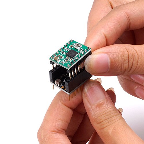 3D Printer Motherboard Accessories, FYSETC Silent Stepper Motor Driver Parts Protects Away Grain Filter Jutter Elimination for 3D Printer A4988 LV8729 DRV8825 TMC2100 TMC2208 TMC2130 Driver - 5 Pcs - Thumbnail 7