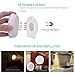 YRLED Rechargeable Motion Sensor Night Light, LED Closet Stair Light, Safe Lights for Hallway, Bathroom, Bedroom, Kitchen, etc. (Pack of 2)