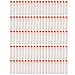 Suriel(TM) 200pcs 7.2cm Refill Bullet Darts for Nerf N-strike Elite Series Blasters,Color Fluorescence