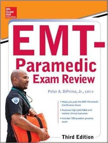 Mcgraw Hill Educations Emt Paramedic Exam Review Third - 