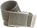 Columbia Unisex-adult Military Web Belt - Casual for Jeans Adjustable One Size Cotton Strap and Metal Plaque Buckle,Olive,One Size