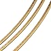 BQLZR Golden 8ft Guitar Fretwire For Acoustic Guitar 2.3mm Width Brass