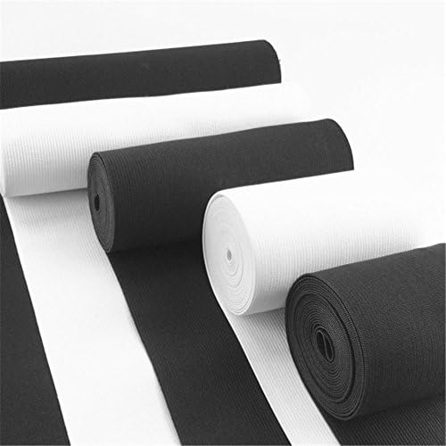 QIUCHUANG 1 Meter Length Ultra-Wide Elastic Band (12cm, Black)