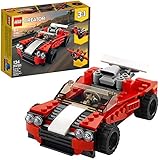 LEGO Creator 3in1 Sports Car Toy 31100 Building Kit, New 2020 (134 Pieces)