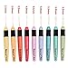 Signstek 9PCS Crochet Lite Value Pack, Lighted Crochet Hooks for DIY Weave Yarn