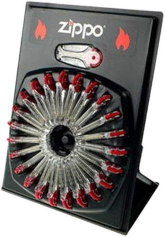 Zippo Flint Dispenser 24 Packs Included Clothing