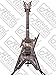 Dean Razorback Guitar, Cemetery Gates with Case