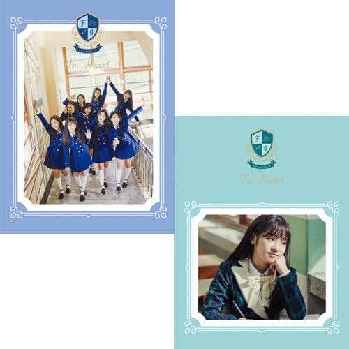 FROMIS_9 TO. HEART 1st Mini Album CD+Photobook+Card+Letter+2p Photo+Patch SEALED