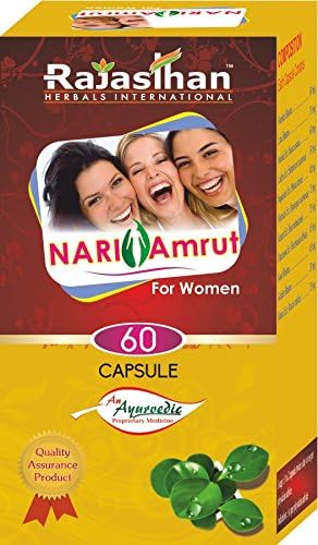 Rajasthan Herbals International Nari Amrut Capsule for treating PCOS, PCOD & Menstruation problems