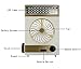 BicycleStore 3 in 1 Multi-function Portable Mini Fan LED Table Lamp Flashlight Solar Light for Home Camping