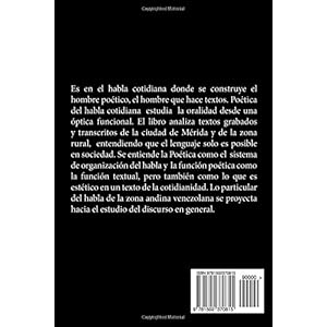 Poetica del habla cotidiana (Spanish Edition)
