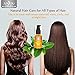 Moroccan Hair Treatment Oil for Hsi Professional / Calily / Kipozi / Iron hair straightener Brush / Remington / xtava Hair Curling Irons and Wand, Pouch and Travel Size Argan Oil, 1 fl oz / 30 ml