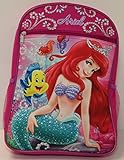 Disney Ariel The Little Mermaid Princess Large Backpack