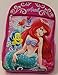 Disney Ariel The Little Mermaid Princess Large Backpack