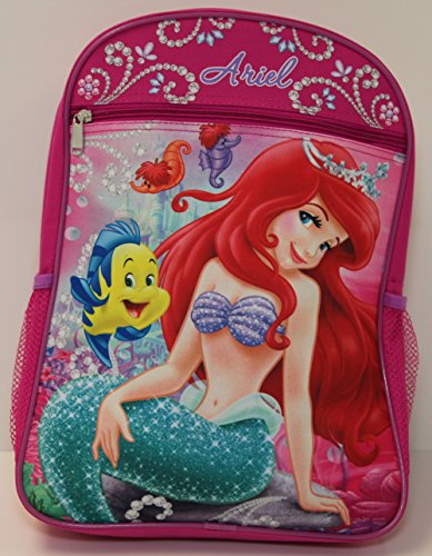 Disney Ariel The Little Mermaid Princess Large Backpack