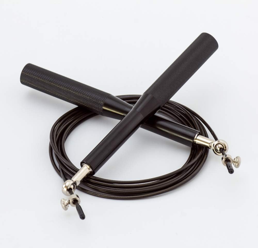 Lonnie Life Jump Rope Tangle-Free with Ball Bearing Rapid Speed Jump Ropes Cable,Skipping Rope Jumping Rope with Metal Handles for Workout Exercise Fitness for Women Men Kids.
