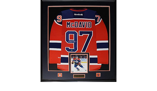connor mcdavid signed jersey