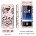Hocase for Galaxy Note 9 Case, Heavy Duty Shockproof Protection Soft Silicone Rubber+Hard Plastic Bumper Dual Layer Protective Case for Samsung Galaxy Note 9 (SM-N960U) 2018 - Peony/Rose Gold