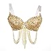 BellyLady Belly Dance Tribal Sequined Bra Top, Christmas Gift Idea