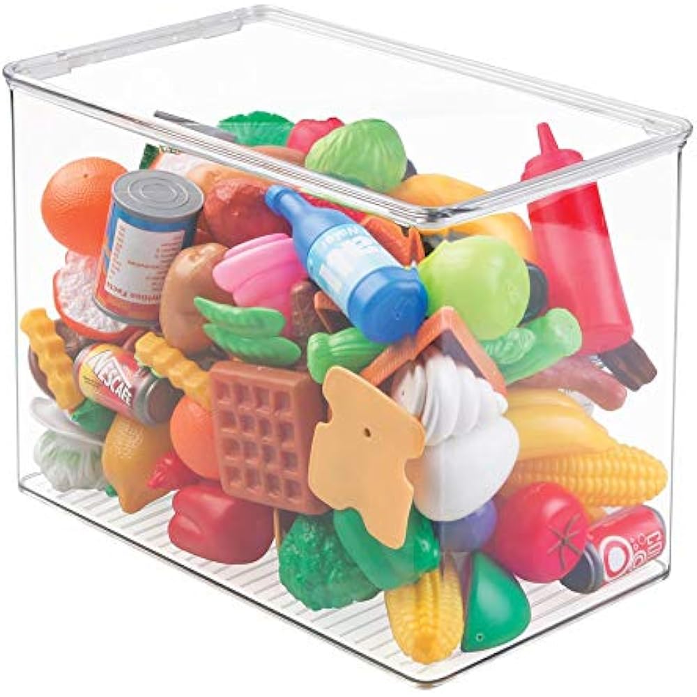 plastic container for toys