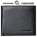 FlyHawk Italian Cowhide Men's RFID Blocking Genuine Leather wallets for Men Bifold Wallet