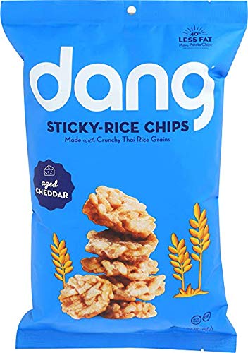 Dang: Aged Cheddar Sticky Rice Chips (1.5 Oz. Bag!!!!)