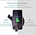 Wireless Car Charger Kit, CoolHoppe Fast Car Mount Charger, 5 in 1 Adjustable Gravity Air Vent Phone Holders for iPhone X, iPhone 8, iphone 8 Plus Galaxy Note 8, S8, S8+, S7, S7 edge and Qi Devices …