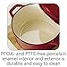 Tramontina Round Dutch Oven Enameled Cast-Iron 6.5 Qt (Red) 80131/621DS